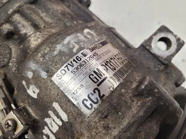 Ilmastointikompressori OPEL VECTRA C 1.9L diesel image 6