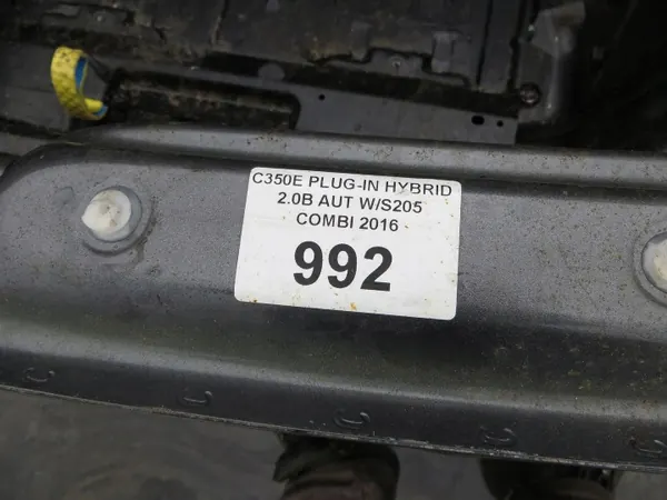 Bac arrière Mercedes W205 Break Hybride OEM c/1120 image 6