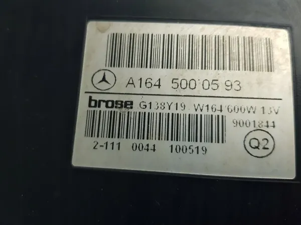 Kylarrubrik Mercedes ML W164 GL X164 W251 600W image 8