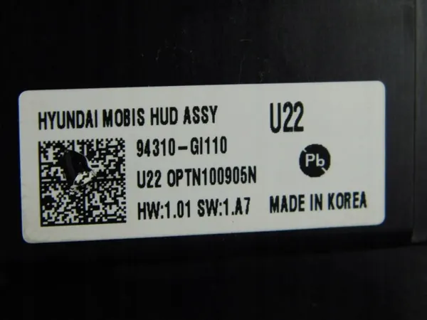 HUD-Display Hyundai Ioniq 5 OEM 94310GI110 image 6