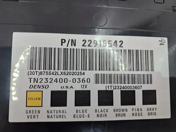GMC Acadia 12-16 Karossstyrningsmodul OEM 20765677 image 4