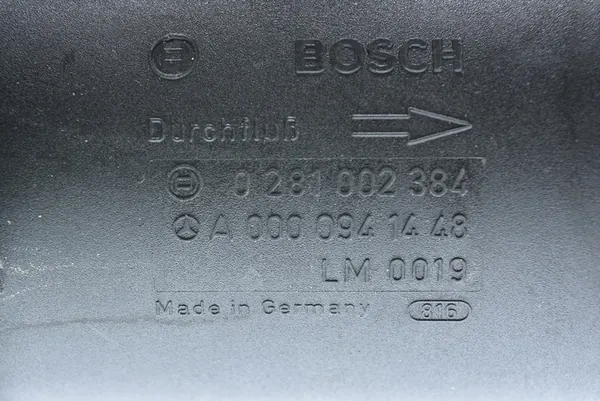 MERCEDES Luftmassenmesser A0000941448 image 2