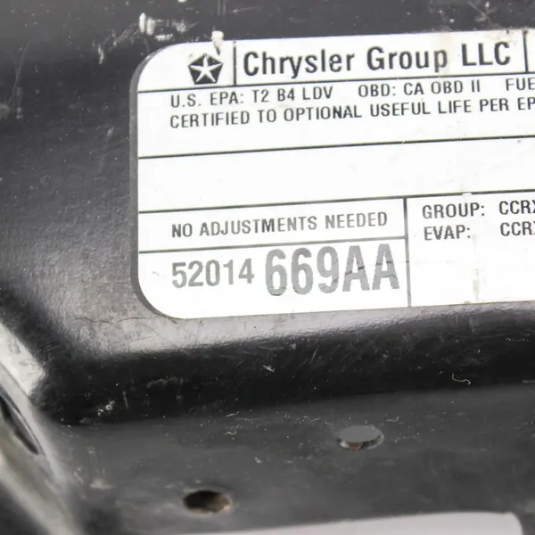 Dodge Caravan 2016 Radiator Mounting Panel / Upper image 9