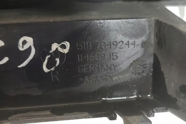 Griglia Fari BMW 5 E60 51117049244 image 3