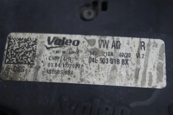 Generaattori Audi A6 2019 image 8