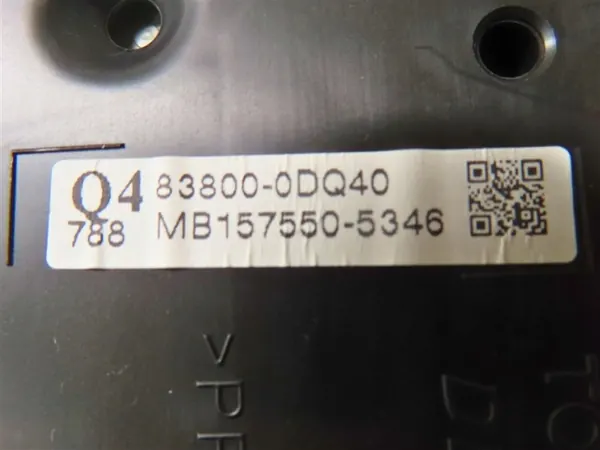 Toyota Yaris III 1.4 D4D Instrumentenpaneel OEM 83800-0DQ40 image 4