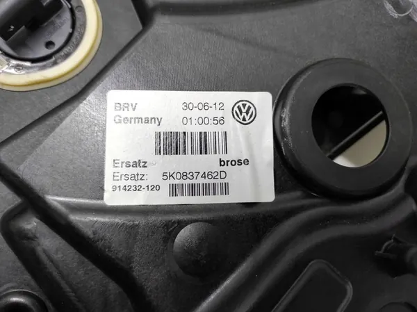 Elevador de vidro dianteiro direito VW GOLF VI 5K0837462D image 3