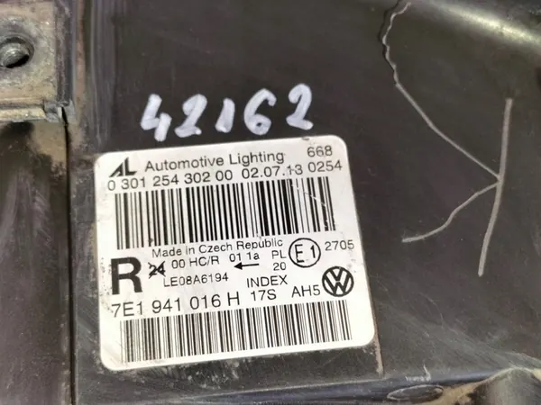 Farol direito VW TRANSPORTER T5 LIFT 09-15 OEM 7E1941016H image 8