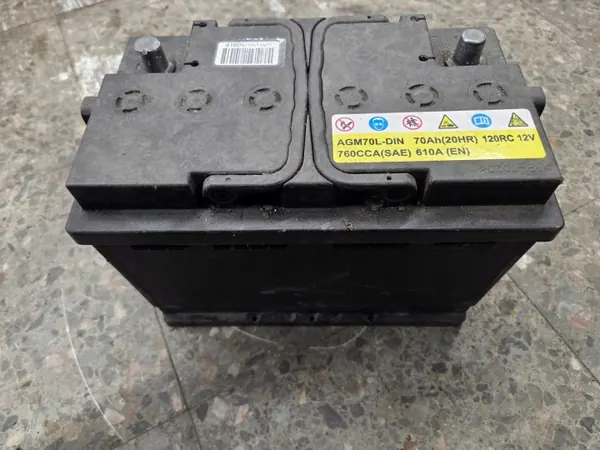 Rocket AGM70L-DIN 70Ah 12V 610A Batterie image 4