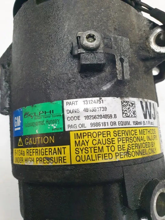 Ilmastointikompressori Opel Astra H 1.7 CDTI 13124751 image 5