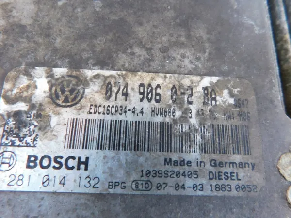 OEM 074906032BA VW Crafter Ordinateur Démarrage image 3