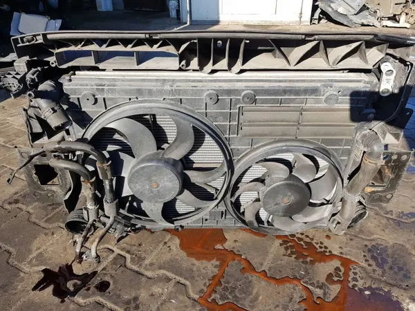 VW TIGUAN I 5N 06-10r 2.0 TDI PAS PRZEDNI CHŁODNICE WENTYLATORY AUTO-PIATEK image 3