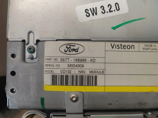 Radio CD Navigation Visteon OEM RADIO CD NAWIGACJA VISTEON + KOD image 4