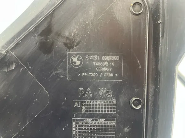 Käytetty BMW OE tuulilasin tiiviste OEM 74850610 image 10