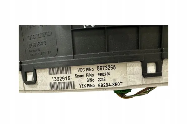 Instrumenttipaneeli VOLVO XC90 I 2004 8602756 image 6