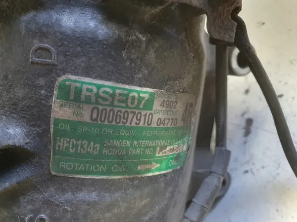 Honda OE TRSE07-4902 Ilmastointikompressori image 2