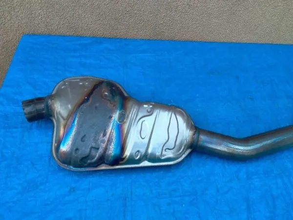 OEM 80A253350BT Audi Q5 2.0 TFSI Mitt Ljuddämpare Avgas image 7