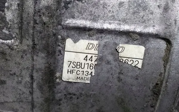 Compressore aria condizionata RENAULT VEL SATIS 2004 OEM 7SBU16 image 4