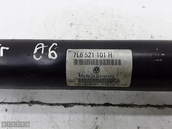 Arbre de transmission Audi Q7 2006 3000D 7L6521101 image 4