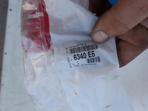 Takapuskuriheijastin Peugeot OE 6340E6 image 2