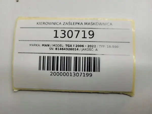 Cache de volant OEM 81464326014 pour MAN TGX image 7