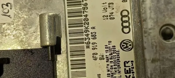 Audi Navigationsbildschirm OEM 4F0919603A - Gebraucht image 5
