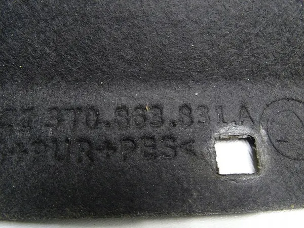 Motorhaubenisolierung + Clips SKODA SUPERB II LIFT 3T0863831A image 8