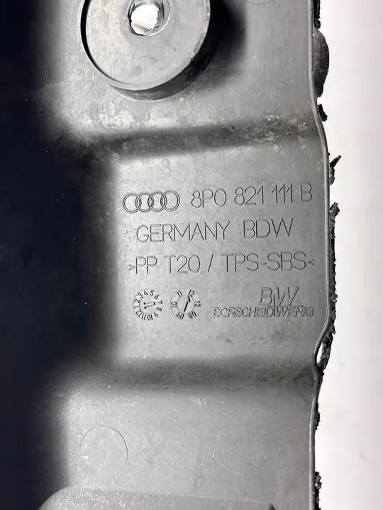 Audi A3 8P Front Left Wheel Arch Liner OE 8P0805885 image 7