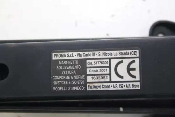 Fiat OE 51776309 Begagnad Biljacks för Croma & 159 image 7
