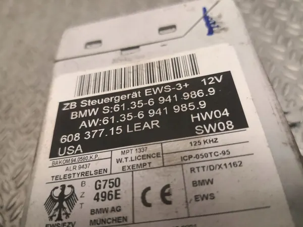 Mini CAS-Modul OEM 6941986 für Cooper R50 image 4