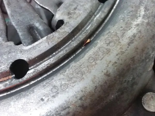 Citroen OE 9685592080 Kytkinlevy image 3