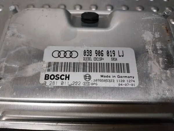 Moottorin Ohjausyksikkö 038906019LJ Audi A4 B6 1.9 TDI image 3