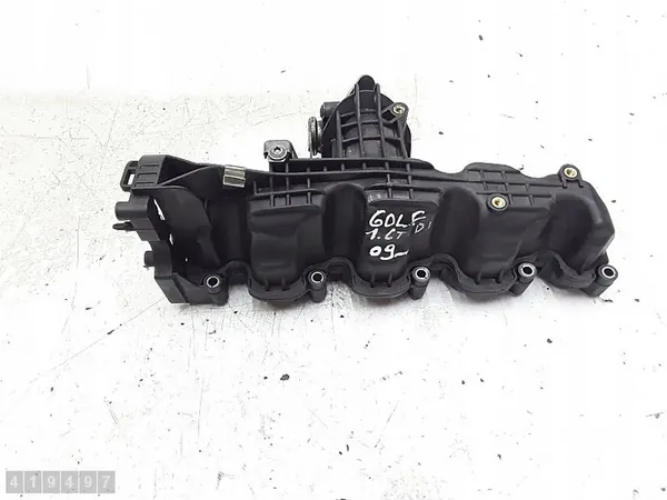 Coletor de admissão VW Golf VI 2009 1600tdi 03l129711b image 3