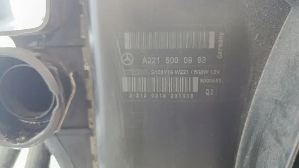 Mercedes-Benz S W221 2008 Koelradiator / Compleet image 6