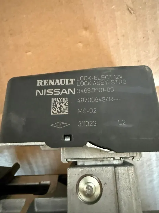 OEM 487006484R ohjauslukko Renault Captur 2:lle image 5
