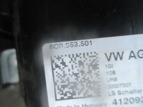 SKODA FABIA III schakelassemblage 6C0953501 image 5