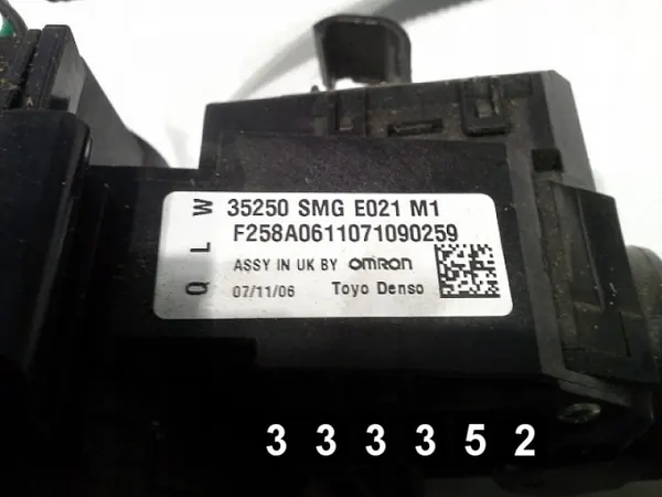 Commutateur Honda OEM AM-333352 pour Civic 2007 image 3