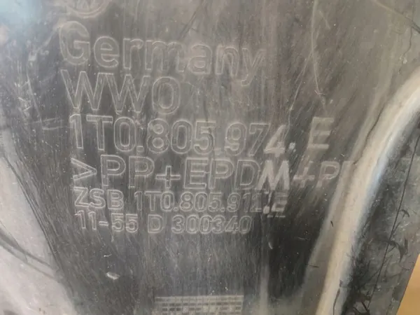 OEM 1T0805974E framskärm för VW Touran image 3