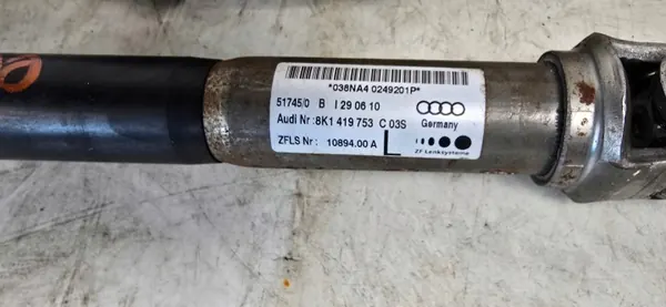Eje de columna de dirección OEM 8K1419753C para Audi A4 B8 image 3