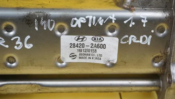 OEM 28420-2A600 EGR-jäähdytin Hyundai 1.7 CRDI:lle image 5