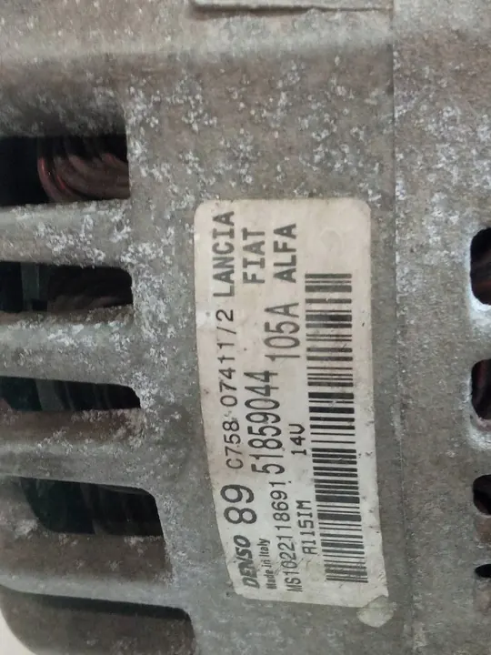 Vaihtovirtageneraattori Fiat Grande Punto I 1.3 JTD image 2