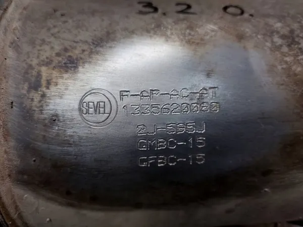 Catalisador Citroen Jumper I Lift 2.2 HDI 1335620080 image 2