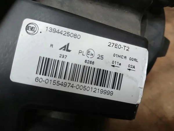 Oikea etuvalaisin Fiat Ducato Peugeot Boxer Jumper LED OEM image 4