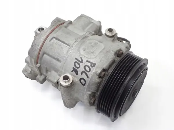 Begagnad AC-kompressor OEM 6Q0820808G för VW Polo image 3