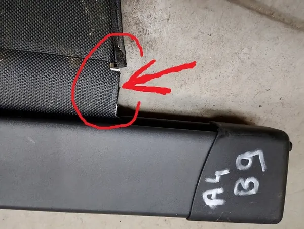 OEM Roleta bagażnika Audi A4 B9 - Rollo de Maletero Usado image 4