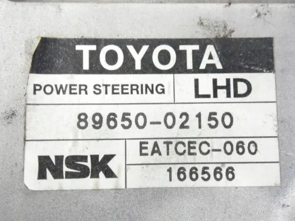 Toyota Corolla E12 1.4 1.6 2.0 Sähköinen ohjauspylväs 89650-02150 image 5