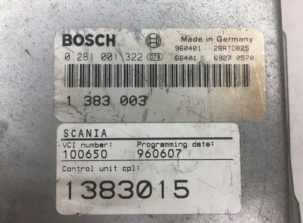 Unidade de controle do motor SCANIA 1383015 image 4