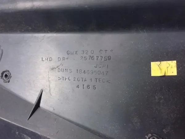 Cadillac CTS I Parabrisas Superior OEM 25767759 image 5