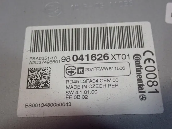 Citroen Radio CD OEM Zawada-359626- voor Berlingo II image 6