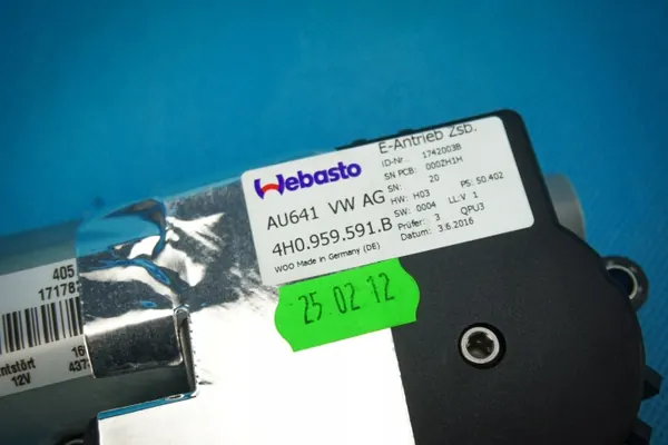 Audi A8 S8 4H takluckemotor OEM 4H0959591B image 3